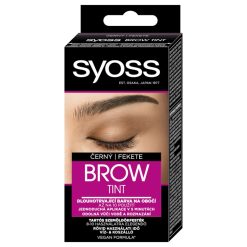 Vopsea pentru sprancene  Brow Tint - Negru - rezistenta la apa si la stergere - formula vegana - 10 ml-FEMEI/GENTI SI ACCESORII/Produse cosmetice-GENTI SI ACCESORII/Produse cosmetice