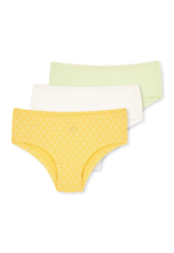 set de chiloti din amestec de bumbac - 3 perechi-FEMEI/IMBRACAMINTE/Lenjerie intima-IMBRACAMINTE/Lenjerie intima