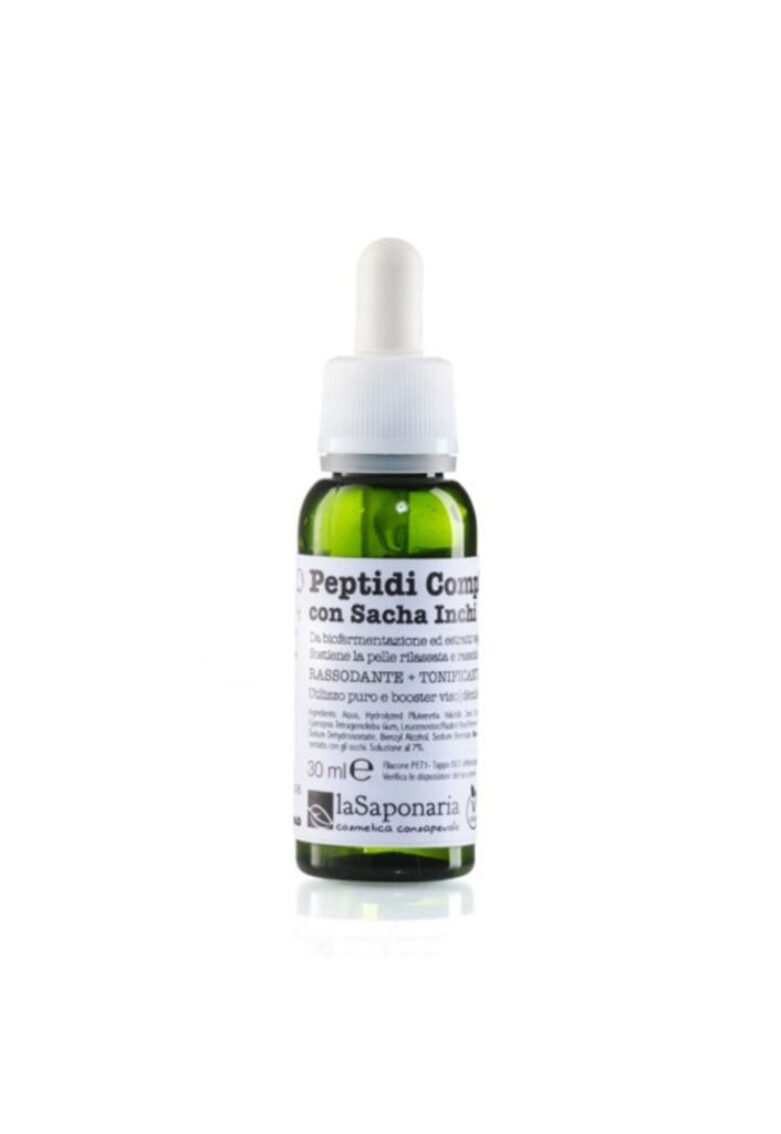 Activ pur cu peptide complexe si Sasha Inchi La Saponaria - 30 ml-FEMEI/INGRIJIRE COSMETICA/Produse cosmetice-INGRIJIRE COSMETICA/Produse cosmetice