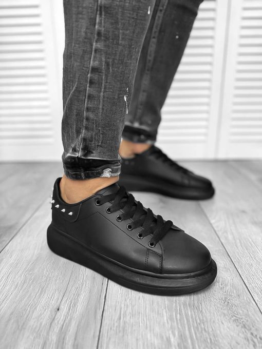 Adidasi barbati casual amq  negri 6626-Incaltaminte > Adidasi barbati