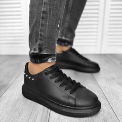 Adidasi barbati casual amq  negri 6626 N17-3-Incaltaminte > Adidasi barbati