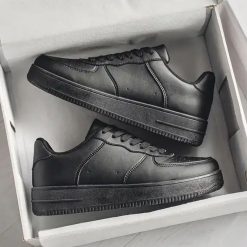 Adidasi barbati casual negri 12169 \t13-1-Incaltaminte > Adidasi barbati