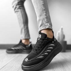 Adidasi barbati negri A97     N1-4-Incaltaminte > Adidasi barbati