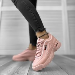 Adidasi dama casual roz M008 T7-1-Incaltaminte > Incaltaminte dama > Adidasi dama