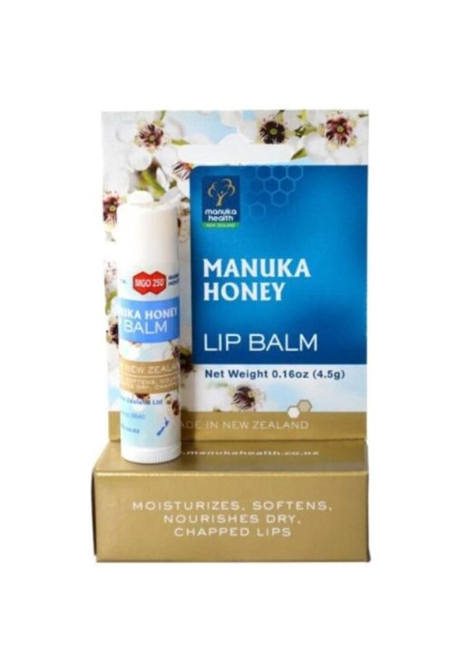 Balsam de buze cu miere de Manuka -  4.5 g-FEMEI/INGRIJIRE COSMETICA/Produse cosmetice-INGRIJIRE COSMETICA/Produse cosmetice