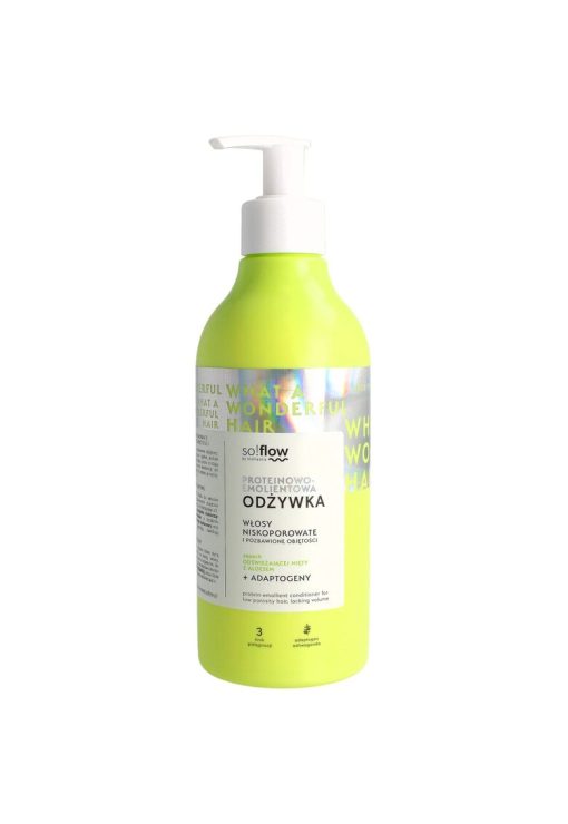 Balsam emolient cu proteine ​​pentru par cu porozitate scazuta -  400ml-FEMEI/INGRIJIRE COSMETICA/Produse cosmetice-INGRIJIRE COSMETICA/Produse cosmetice