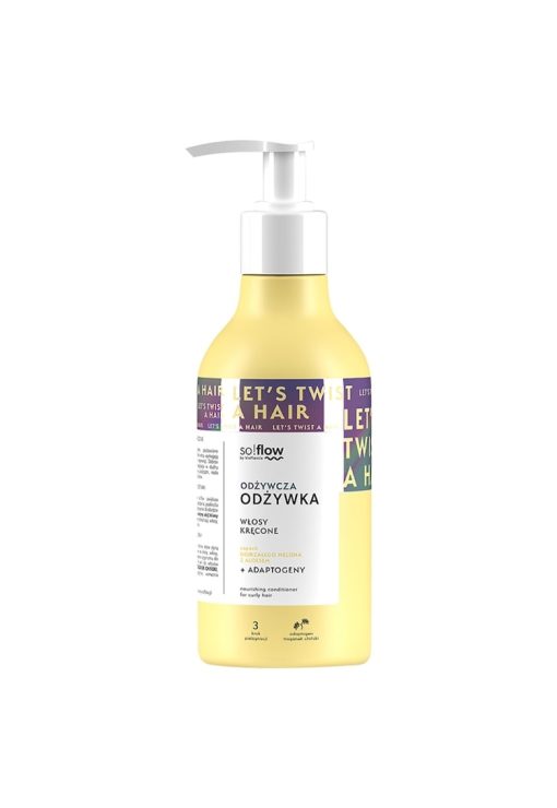 Balsam pentru par cret  Vis Plantis - So! Flow - 400ml-FEMEI/INGRIJIRE COSMETICA/Produse cosmetice-INGRIJIRE COSMETICA/Produse cosmetice