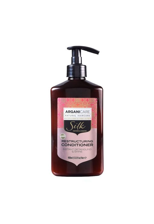 Balsam reparator pentru descurcare instanta si stralucire - cu proteina de matase - Silk -  400 ml-FEMEI/INGRIJIRE COSMETICA/Produse cosmetice-INGRIJIRE COSMETICA/Produse cosmetice