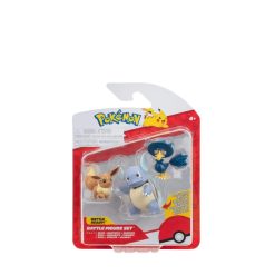 Battle figure set eevee wartortle murkrow-Jucarii-