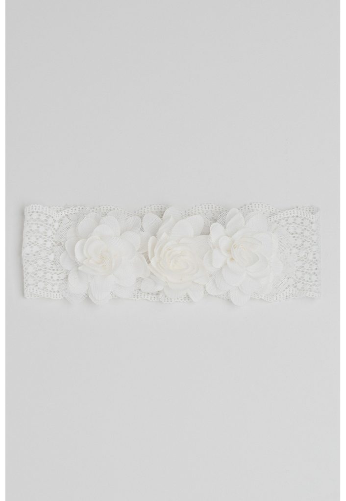 Bentita cu aplicatii florale-FETE/GENTI SI ACCESORII/Palarii