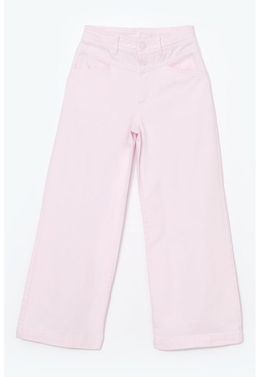 Blugi ampli cu talie elastica ajustabila-FETE/IMBRACAMINTE/Blugi-IMBRACAMINTE/Blugi