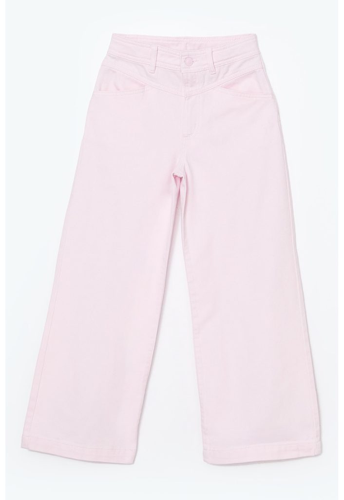 Blugi ampli cu talie elastica ajustabila-FETE/IMBRACAMINTE/Blugi-IMBRACAMINTE/Blugi