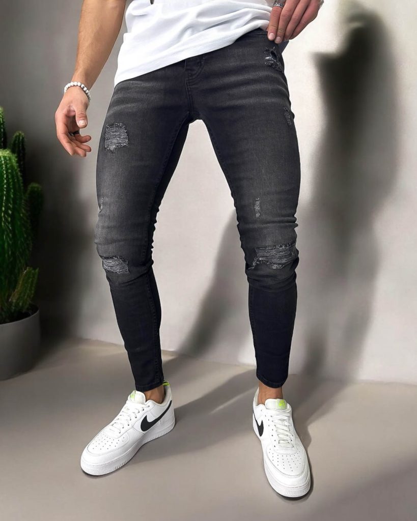 Blugi barbati conici 6123-Blugi barbati