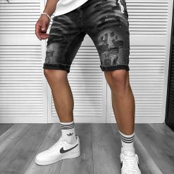 Blugi barbati scurti conici 5724 D4-2.3-Blugi barbati > Blugi scurti