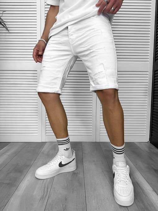 Blugi barbati scurti conici 5725 H3-1-Blugi barbati > Blugi scurti