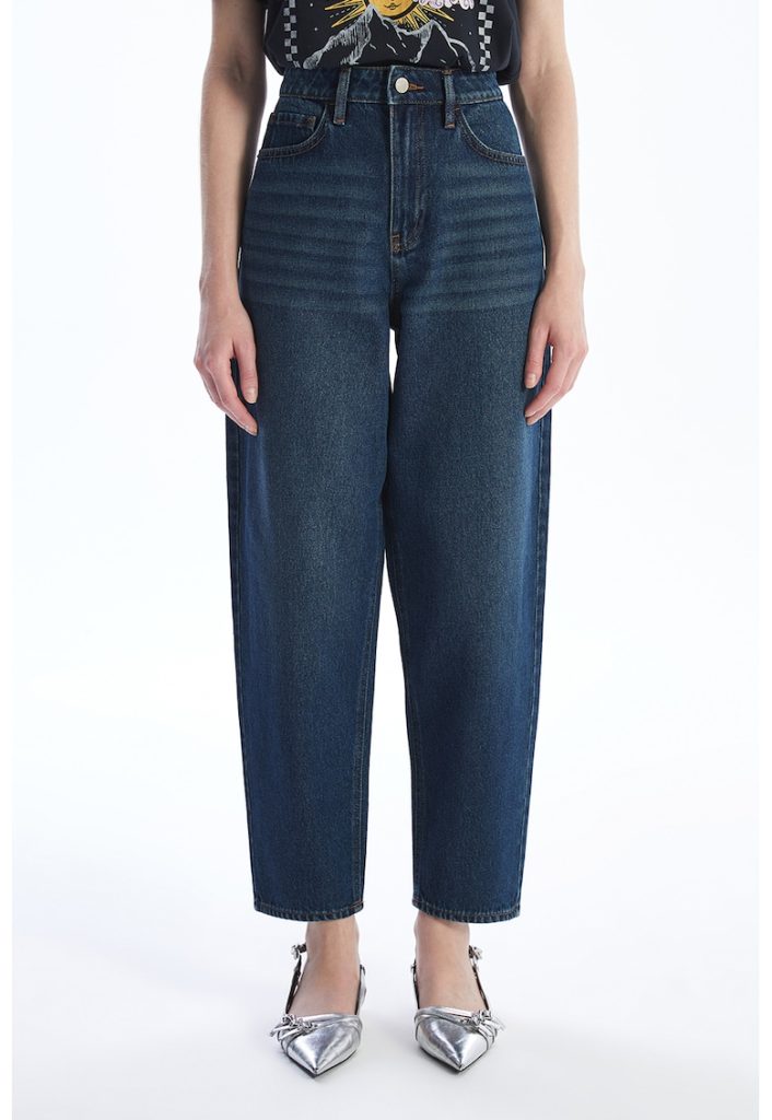 Blugi mom fit cu talie inalta-FEMEI/IMBRACAMINTE/Pantaloni si colanti-IMBRACAMINTE/Pantaloni si colanti