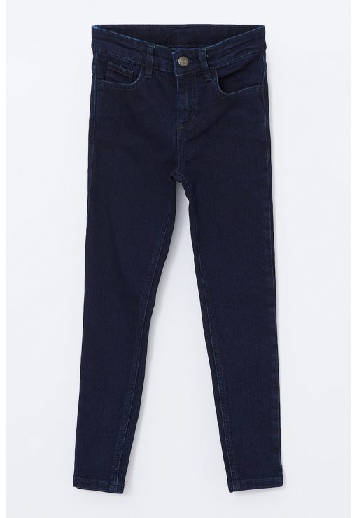 Blugi skinny cu talie inalta-BAIETI/IMBRACAMINTE/Blugi-IMBRACAMINTE/Blugi
