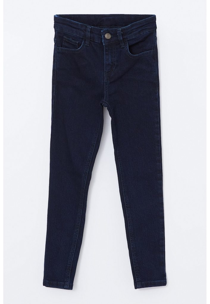 Blugi skinny cu talie inalta-BAIETI/IMBRACAMINTE/Blugi-IMBRACAMINTE/Blugi
