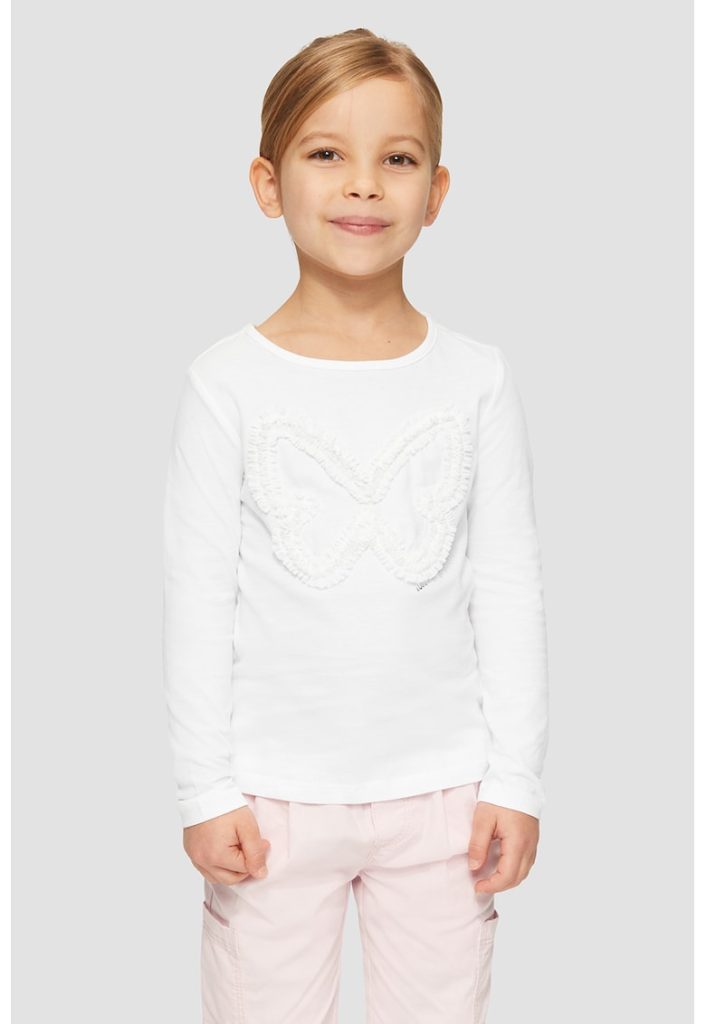 Bluza cu detaliu fluture-FETE/IMBRACAMINTE/Bluze-IMBRACAMINTE/Bluze