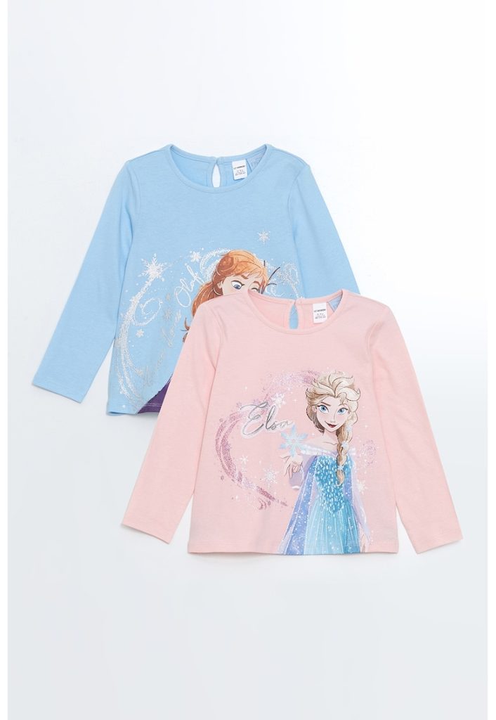 Bluza cu imprimeu Frozen-FETE/IMBRACAMINTE/Bluze-IMBRACAMINTE/Bluze
