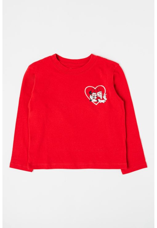 Bluza cu imprimeu grafic-FETE/IMBRACAMINTE/Bluze-IMBRACAMINTE/Bluze