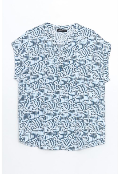 Bluza cu imprimeu grafic-FEMEI/IMBRACAMINTE/Bluze-IMBRACAMINTE/Bluze