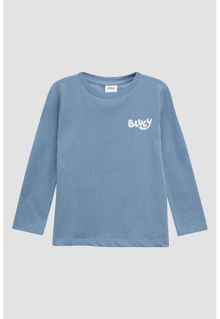 Bluza de bumbac cu imprimeu grafic-BAIETI/IMBRACAMINTE/Bluze-IMBRACAMINTE/Bluze