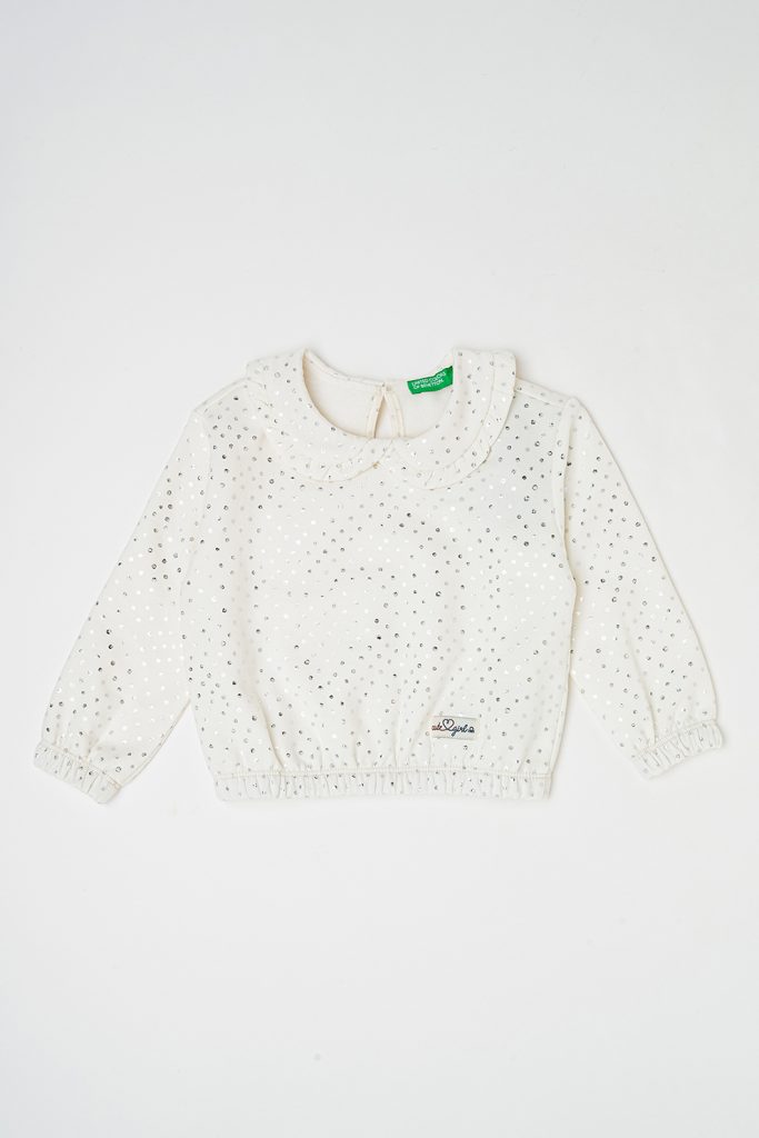 Bluza de trening cu guler Peter Pan-FETE/IMBRACAMINTE/Bluze-IMBRACAMINTE/Bluze