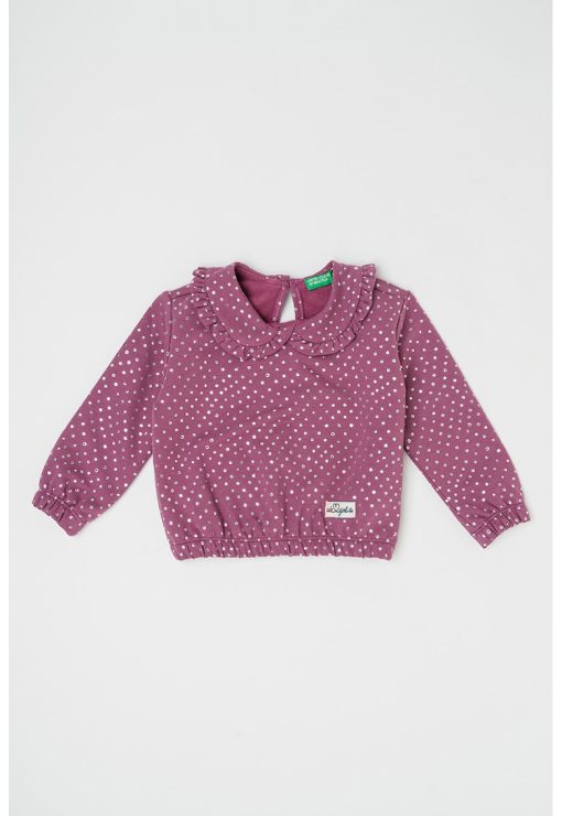 Bluza de trening cu guler Peter Pan-FETE/IMBRACAMINTE/Bluze-IMBRACAMINTE/Bluze
