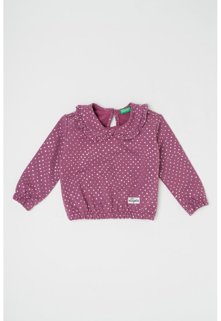 Bluza de trening cu guler Peter Pan-FETE/IMBRACAMINTE/Bluze-IMBRACAMINTE/Bluze