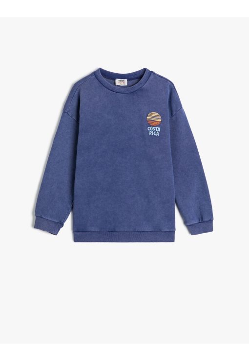 Bluza de trening cu imprimeu-BAIETI/IMBRACAMINTE/Bluze-IMBRACAMINTE/Bluze