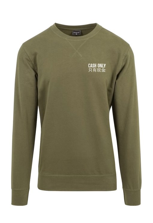 Bluza de trening cu imprimeu text-BARBATI/IMBRACAMINTE/Hanorace-IMBRACAMINTE/Hanorace