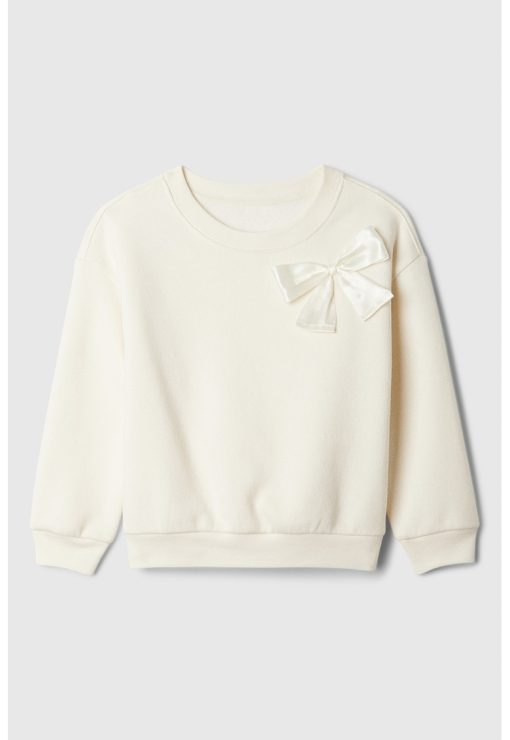 Bluza de trening din amestec de bumbac cu decolteu la baza gatului-FETE/IMBRACAMINTE/Bluze-IMBRACAMINTE/Bluze