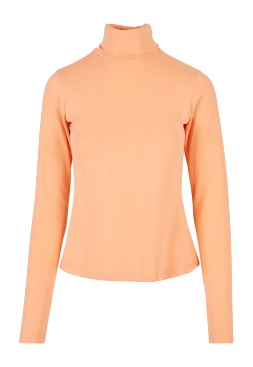 Bluza din amestec de modal cu guler inalt-FEMEI/IMBRACAMINTE/Bluze-IMBRACAMINTE/Bluze