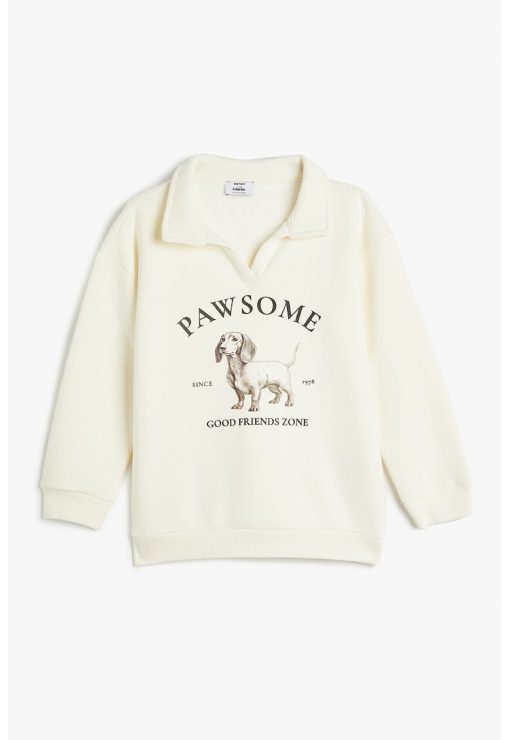 Bluza din bumbac cu imprimeu-BAIETI/IMBRACAMINTE/Bluze-IMBRACAMINTE/Bluze