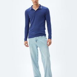 Bluza polo slim fit-BARBATI/IMBRACAMINTE/Bluze-IMBRACAMINTE/Bluze