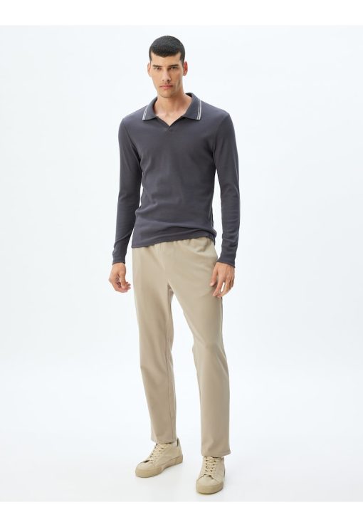 Bluza polo slim fit-BARBATI/IMBRACAMINTE/Bluze-IMBRACAMINTE/Bluze