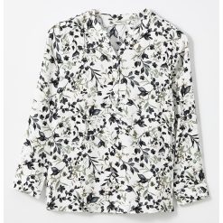 Bluza-tunica cu imprimeu-FEMEI/IMBRACAMINTE/Bluze-IMBRACAMINTE/Bluze