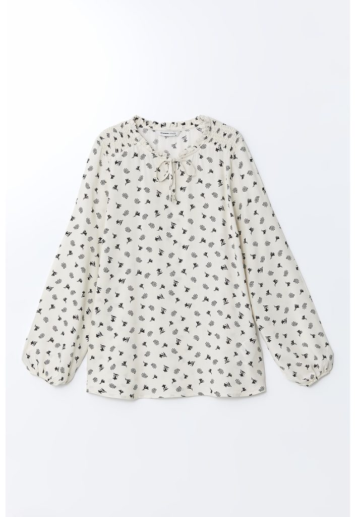 Bluza-tunica cu imprimeu-FEMEI/IMBRACAMINTE/Bluze-IMBRACAMINTE/Bluze