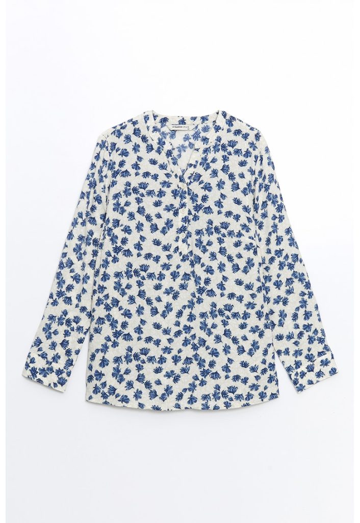 Bluza-tunica cu imprimeu-FEMEI/IMBRACAMINTE/Bluze-IMBRACAMINTE/Bluze