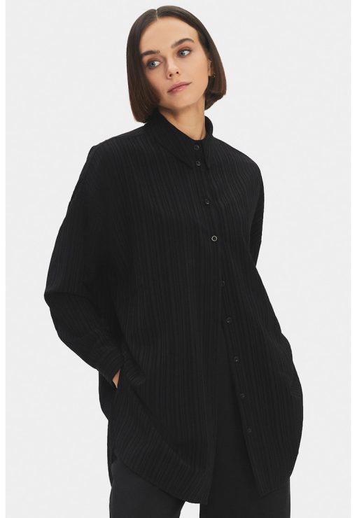 Bluza uni cu maneci lungi-FEMEI/IMBRACAMINTE/Bluze-IMBRACAMINTE/Bluze