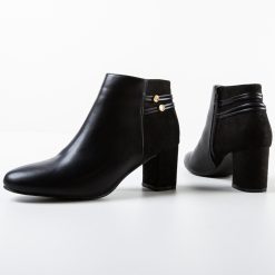 Botine dama Arabella Negre 5