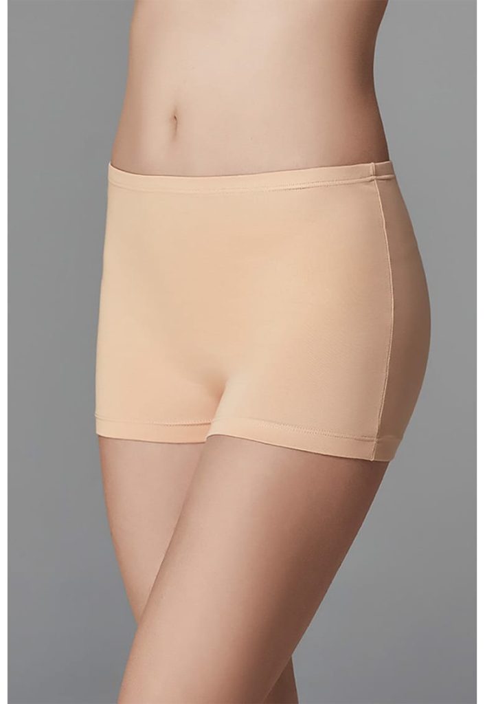 Boxeri uni din amestec de bumbac-FEMEI/IMBRACAMINTE/Lenjerie intima-IMBRACAMINTE/Lenjerie intima