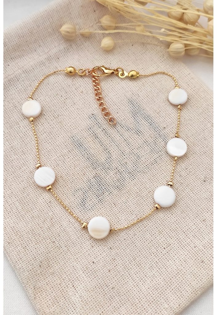 Bratara ajustabila cu perle sintetice-FEMEI/GENTI SI ACCESORII/Bijuterii-GENTI SI ACCESORII/Bijuterii