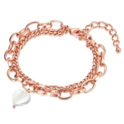 Bratara ajustabila placata cu aur de 14K-FEMEI/GENTI SI ACCESORII/Bijuterii-GENTI SI ACCESORII/Bijuterii
