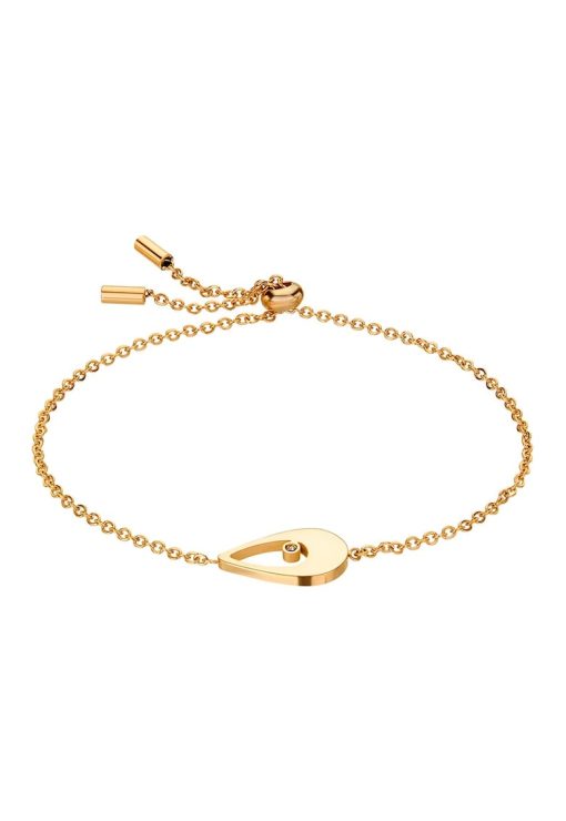 Bratara cu nod glisant si cristal de zirconia-FEMEI/GENTI SI ACCESORII/Bijuterii-GENTI SI ACCESORII/Bijuterii