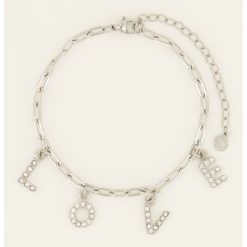 Bratara din otel inoxidabil cu talismane-FEMEI/GENTI SI ACCESORII/Bijuterii-GENTI SI ACCESORII/Bijuterii