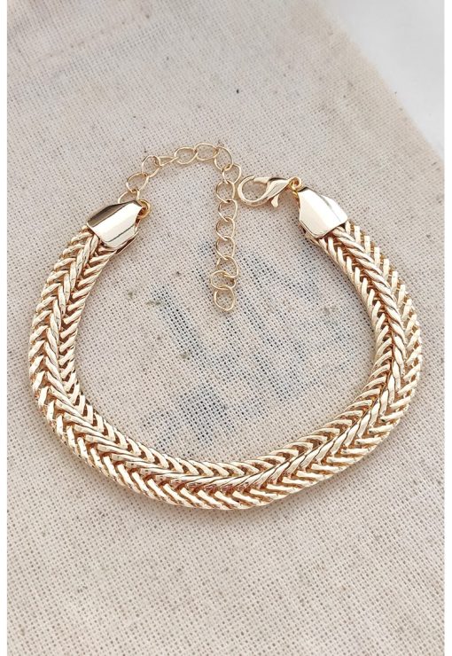 Bratara lant cu doua siraguri-FEMEI/GENTI SI ACCESORII/Bijuterii-GENTI SI ACCESORII/Bijuterii