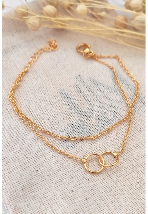 Bratara stratificata cu talismane rotunde-FEMEI/GENTI SI ACCESORII/Bijuterii-GENTI SI ACCESORII/Bijuterii