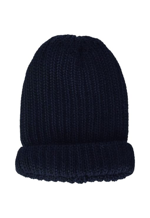 Caciula de iarna pentru copii -  XS - acril/lana - bleumarin-FEMEI/GENTI SI ACCESORII/Palarii